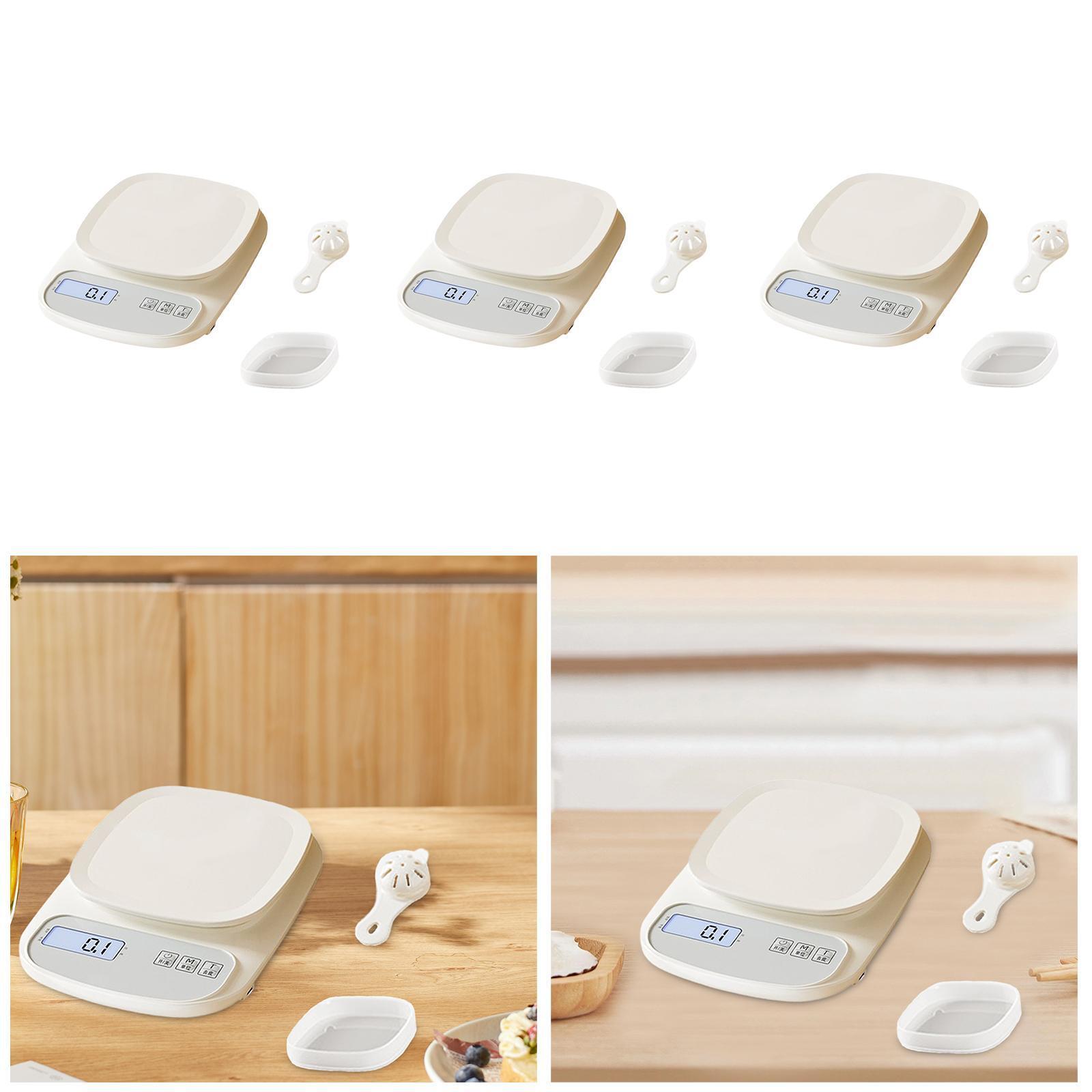 Food Kitchen Scale,Food Coffee Scale Plate,Pocket Small Display,Weighing-image
