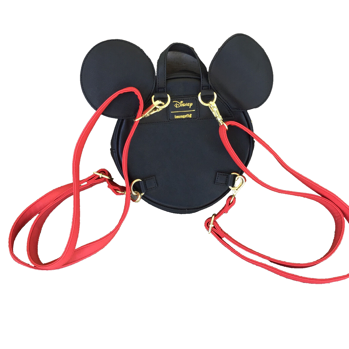 Loungefly Disney Mickey Mouse Ear Pin Collector Backpack