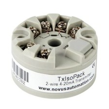 Novus TxIsoPack USB 2 Wire 4-20mA Head Mount Isolating Transmitter PN 8807000000
