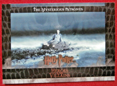HARRY POTTER HEROES AND VILLAINS Card #42 MYSTERIOUS PATRONUS