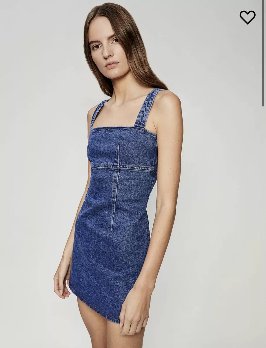 Denim dress cheap reformation