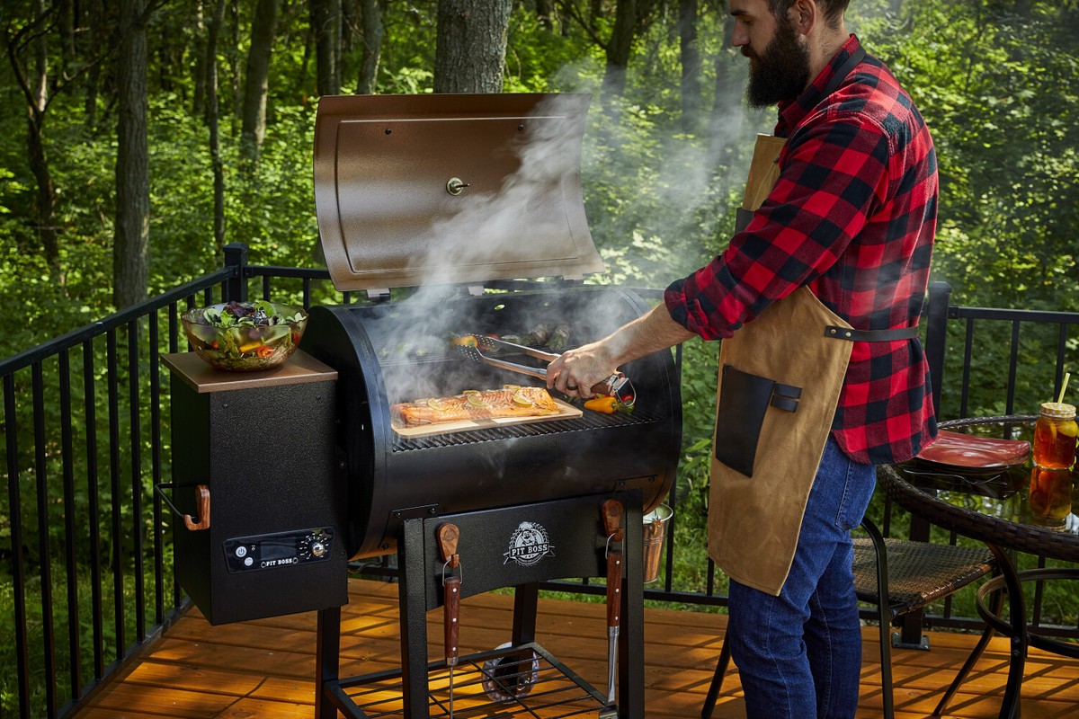 Boss 700 Pit Boss Wood Pellet Grill And Smoker Pit Boss Nascar 700