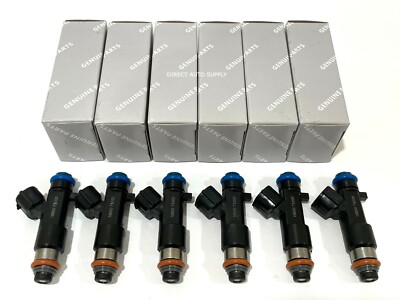 6 OEM NEW FUEL INJECTORS 0280158007 NV1500 PATHFINDER XTERRA FRONTIER 4.0L V6