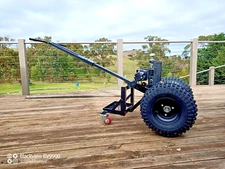 Heavy Duty Motorised CARAVAN TRAILER BOAT Mover 4000LB WINCH FRAME COMPLETE KIT