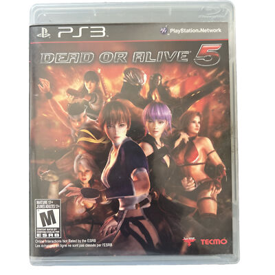 Dead or Alive 5 Sony PlayStation 3 PS3 Game Complete With Manual ...