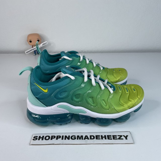 nike vapormax plus lemon lime