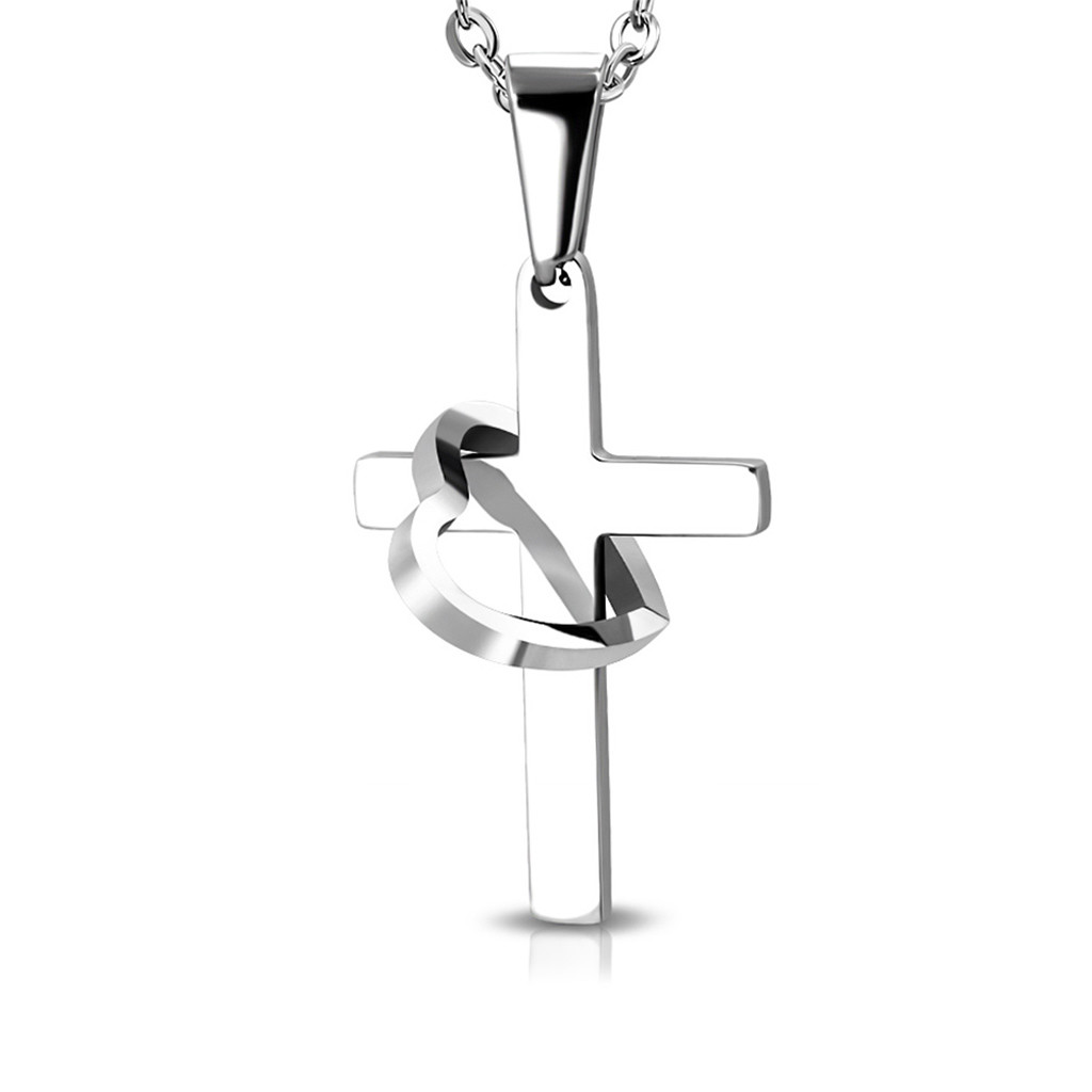 Дамен Хальскетт Кройц-Герц С Крестом в сердце Анхангер Аутига 1990₽