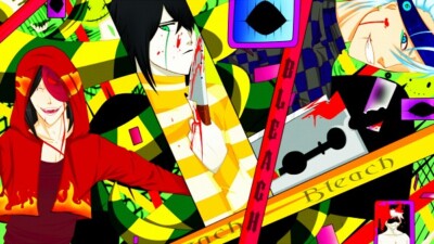 Anime espada grimmjow jeagerjaques ulquiorra schiffer Stitched Gaming Mat Desk