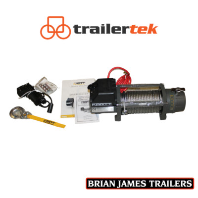Kartt 9500 lbs sehr schwere elektrische Seilwinde mit Stahlseil - 4309KG!