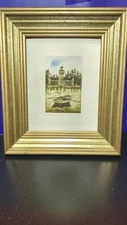 Vintage C ALVAREZ Etching/ Print " El Retiro Madrid" - Signed & Limited 67/175