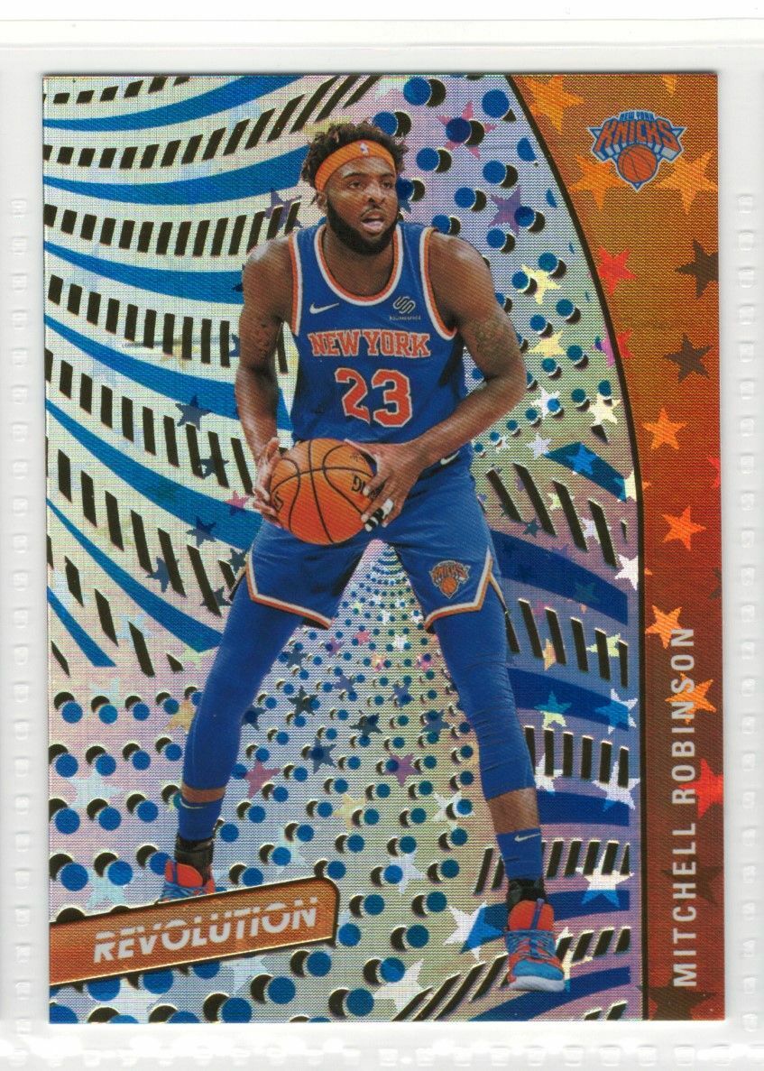 けびんそん 2020-21 Panini Revolution #76 Mitchell Robinson Astro Holo