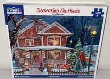 White Mountain Decorating The House Jigsaw Puzzle 500 Pc Larger Pieces 24 x 30