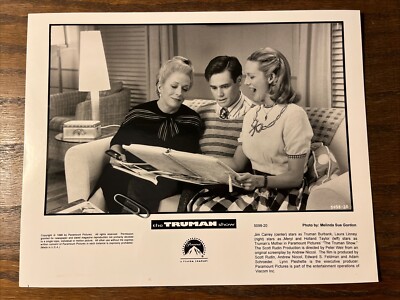 TRUMAN SHOW PARAMOUNT Movie STUDIO 1998 JIM CARREY Laura Linney HOLLAND  TAYLOR