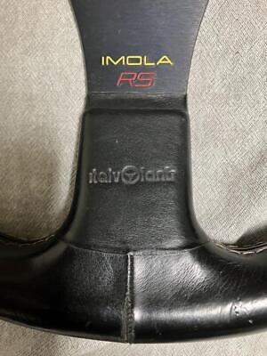 Italvolanti IMOLA RS Steering Wheel 350mm Made in Italy F/S Italvolanti IMOLA RS Steering Wheel 350mm Made in Italy F/S