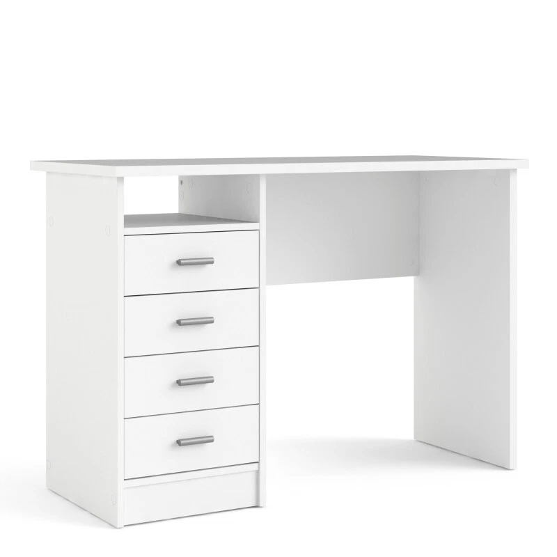 Computer Desk Study Table with 4 Drawers Home Office Workstation