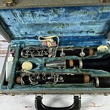 Vintage Conn Director Bb Clarinet For Parts or Lamp Art