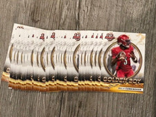 Lot (32) MALIK CUNNINGHAM Louisville 2022 Bowman University Football Golden Boy