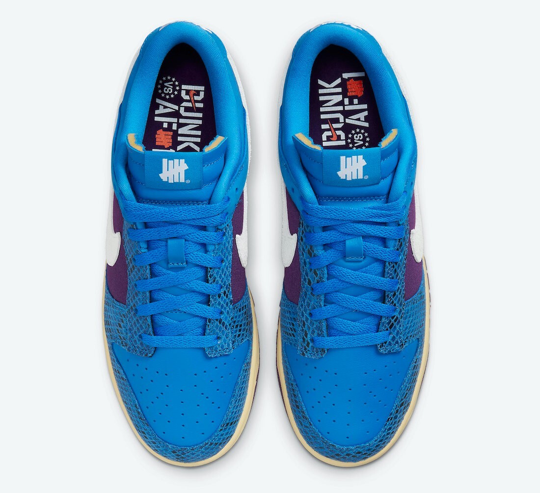 Nike Dunk Low SP x Undefeated Dunk Vs AF1 5 ON IT DH6508-400 Size
