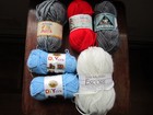 Assorted Yarn Lot 6 skeins