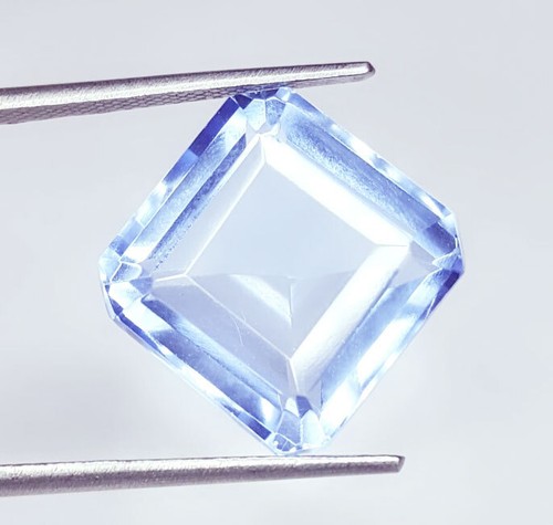 Pierre Gemme Topaze Incolore Naturelle - 3.32 Carats - Pure à La Loupe - Forme Ronde - Qualité FMG