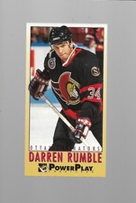 1993-1994 FLEER POWER PLAY HOCKEY DARREN RUMBLE #173
