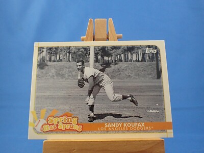 Sandy Koufax Topps 2020 Spring Has Sprung SHS-4