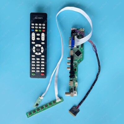 Fit N184HGE-L21 1920x1080 LVDS USB AV VGA HDMI 40-Pin Controller Board DIY Kit