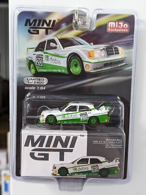 Mercedes-Benz 190E 2.5 16 Evolution II #20 - 2023 Mini GT