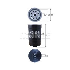 Kraftstofffilter KNECHT KC 226 für HYUNDAI KIA
