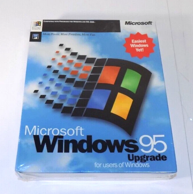 Microsoft Windows 95 Upgrade for Windows and DOS 3.5'' Floppy Disks Sealed - Image 2 of 4