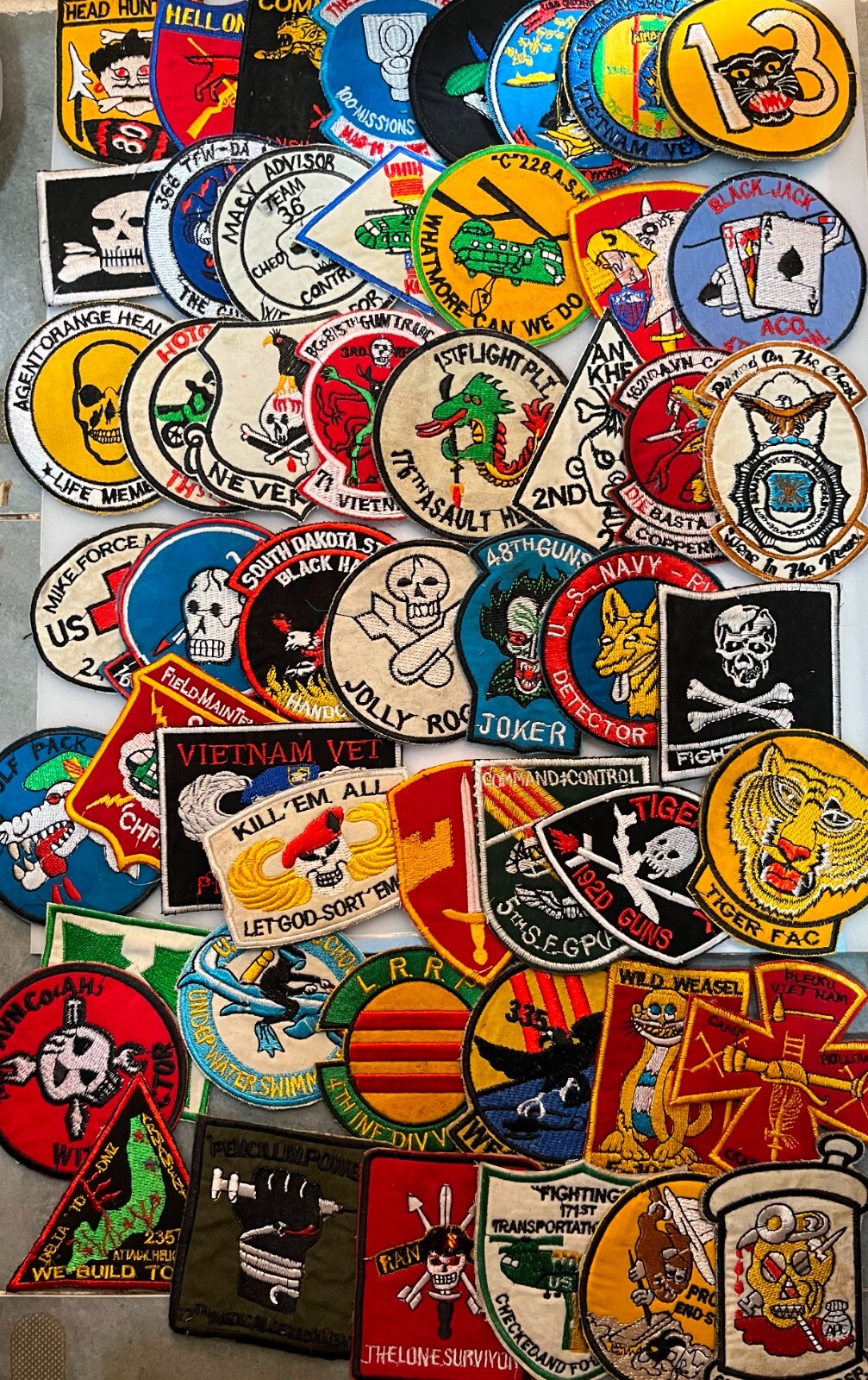 45 Patch bonus 6 free , ussf , recon , macv sog , lrrp , vietnam war ...