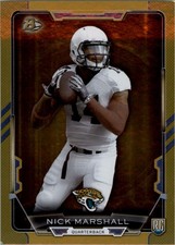 2015 Bowman Rainbow Gold #R109 Nick Marshall /399 - FB