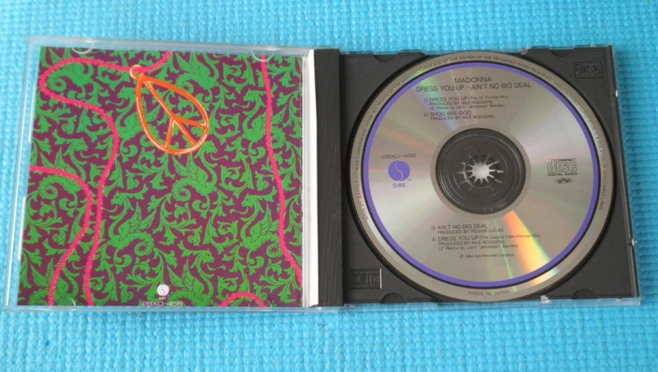 MADONNA CD Dress You Up Ain't No Big Deal w/Sticker Obi 1984 OOP Japan 28XD-456 - Image 3 of 4