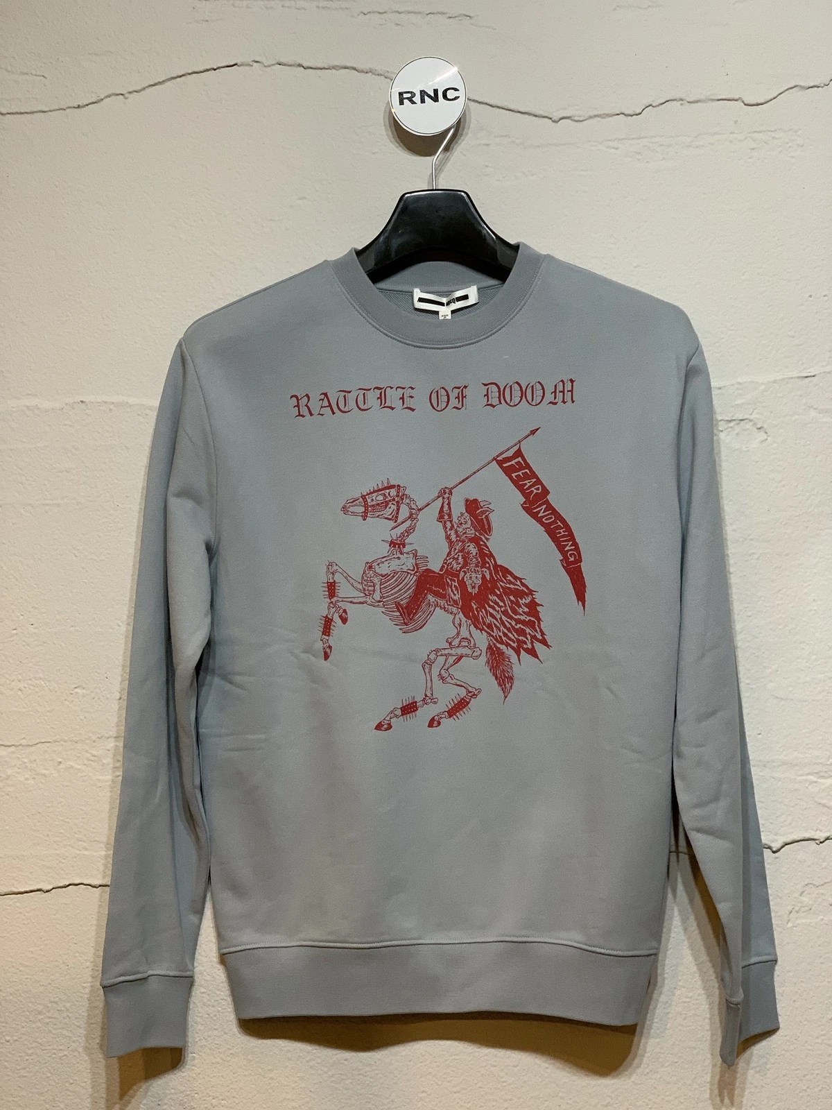 Alexander McQueen Maglione MTM Grigio Uomo 18103702