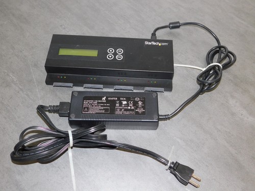Startech Standalone SATDUP13 1:3 SATA 2.5 3.5β Hard Drive Duplicator and Eraser