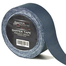Professional Gaffer Tape 2"x30yd Heavy Duty Non-Reflective Midnight USA Made