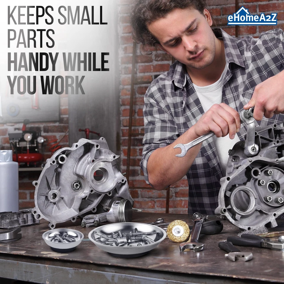 Magnetic Bowl For Screws Bowls For Holding Nuts and Bolts Small Parts Pins Tools - Image 4 of 4