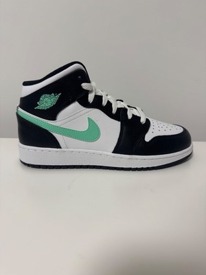 NIKE AIR JORDAN 1 MID GS DQ8423-103 38,5 SNEAKER KINDER WEIß