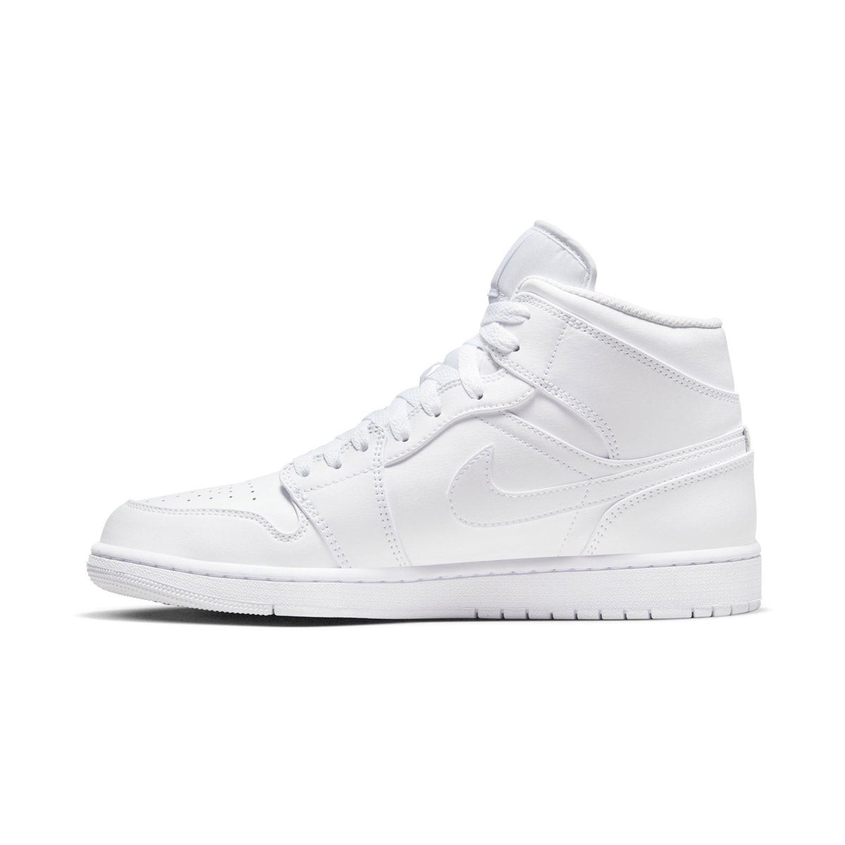 中古 Nike Air Jordan 1 Mid ホワイト箱無し Size 8 - Jordan 1 Mid Triple White for sale online | eBay