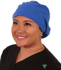 Euro Style Riley Comfort Scrub Cap - Solid Royal Blue