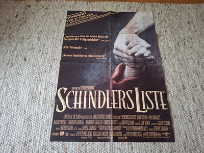 Original Kinoplakat      Schindlers Liste    Liam Neeson