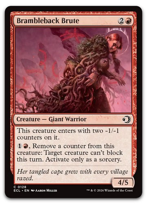 #ad Brambleback Brute #128 NM ECL Magic MTG $3.99