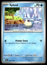 Spheal 043/191 Common Surging Sparks Pokemon Lightly Played