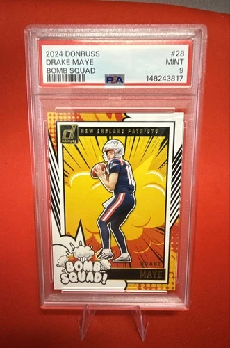2024 Panini Donruss - Bomb Squad Drake Maye #28 (RC)