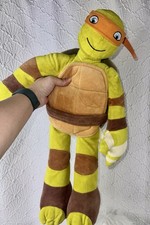Almohada de peluche de peluche Teenage Mutant Ninja Turtle Miguel Ángel Buddy 24 pulgadas