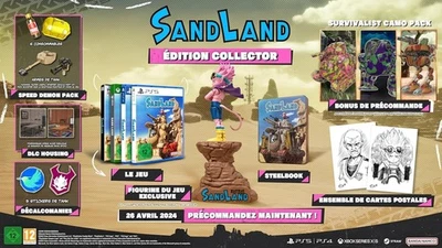 SAND LAND COLLECTORS EDITION XBOX SERIES X VIDEO GAME UK RELEASE MINT CONDITION