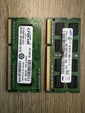 Crucial Samsung 8GB DDR3-10600 SO-DIMM RAM 2x4GB CT51264BF160B M471B5273DH0
