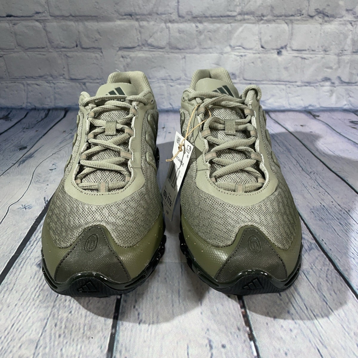 adidas Megaride Running Shoes Olive Silver Pebble Green  display picture 3