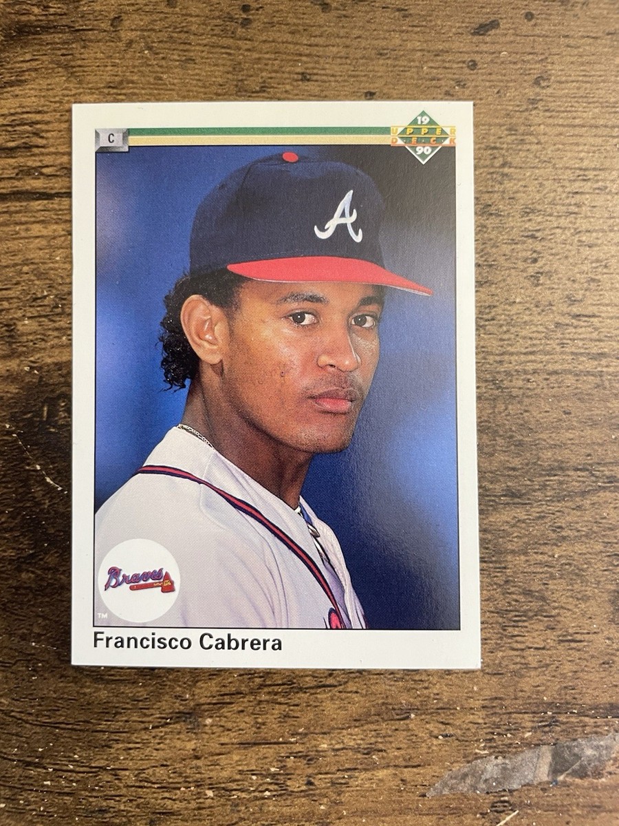Upper Deck 1990 Francisco Cabrera C #64 Atlanta Braves Baseball