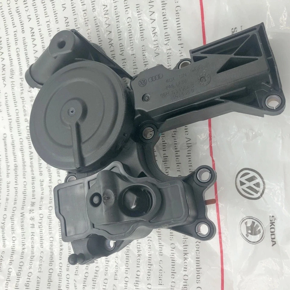 Separador de aceite de válvula PCV genuino VW Audi 06H103495AH Tiguan GTI A3 A4 Q5 TT 2.0T Foto 3 de 4